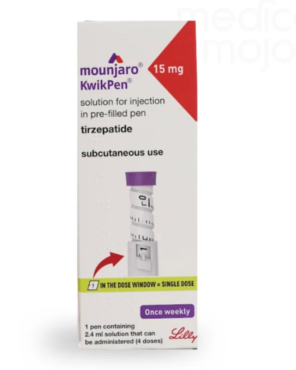 Mounjaro® KwikPen 15mg (Tirzepatide)