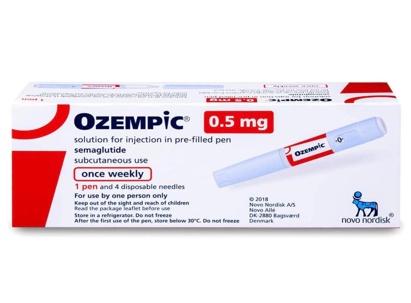Ozempic® Pre-filled Pen 0.5mg (Semaglutide)