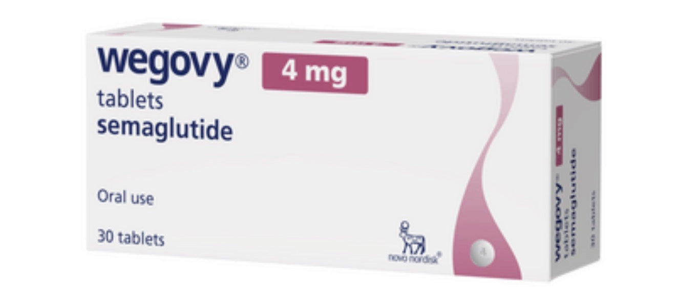 Wegovy® Oral Tablets 4mg (Semaglutide) | 30 Tablets